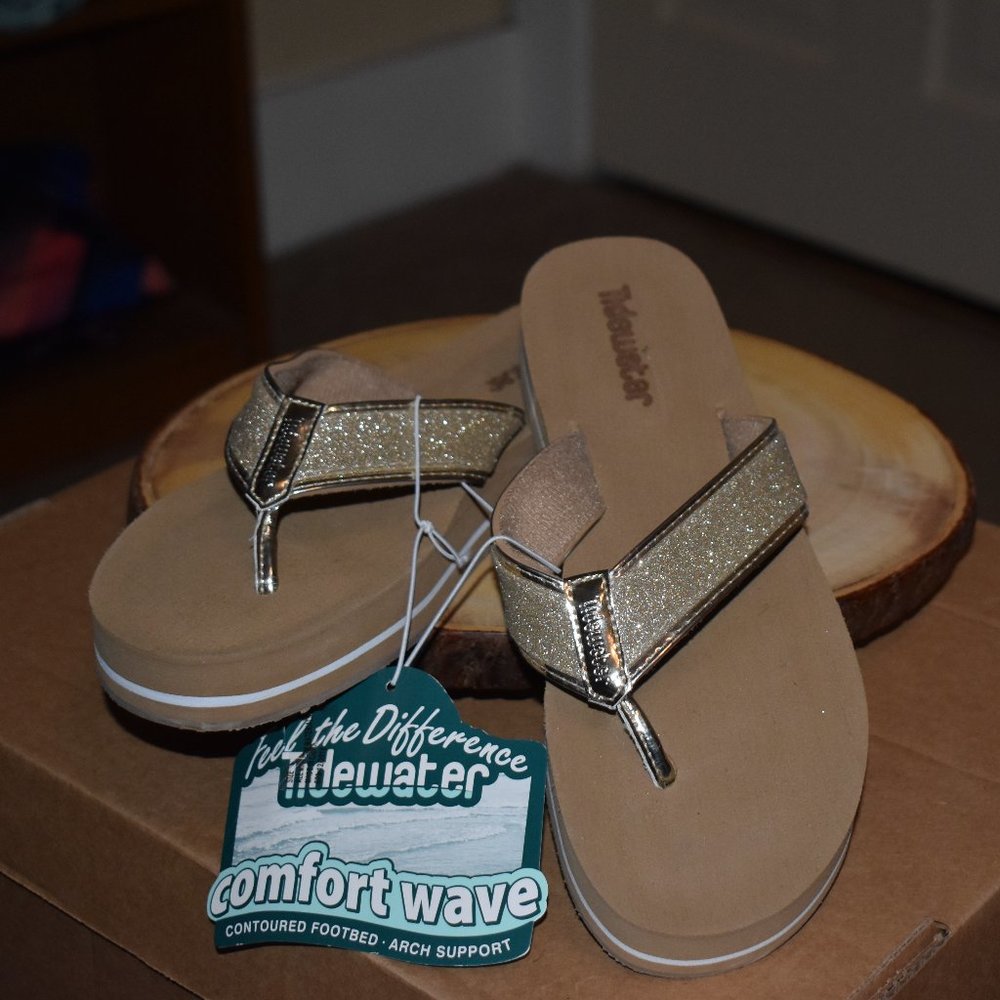 Tidewater Sequin Flip Flops